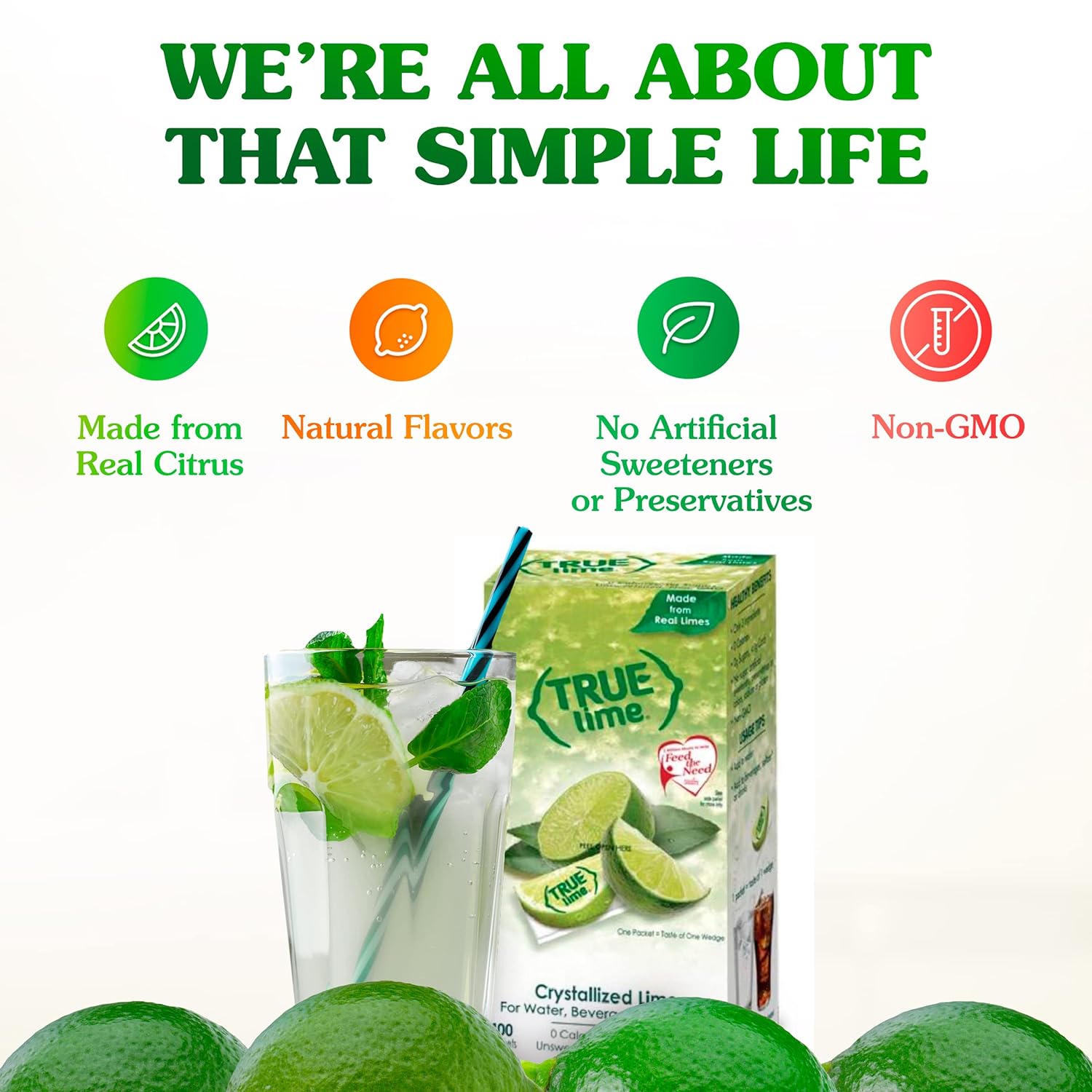 TRUE ORANGE Water Enhancer, Bulk Dispenser Pack - 100 Count (Pack of 1)| Zero Calorie Water Flavoring | For Water, Bottled Water, Iced Tea & Recipes | Water Flavor Packets Made with Real Oranges - Image 3